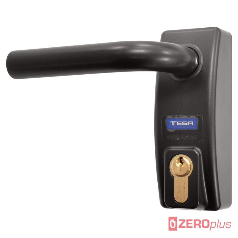 Tesa Universal Outside Access Device Lever Handle / Nickel Plated