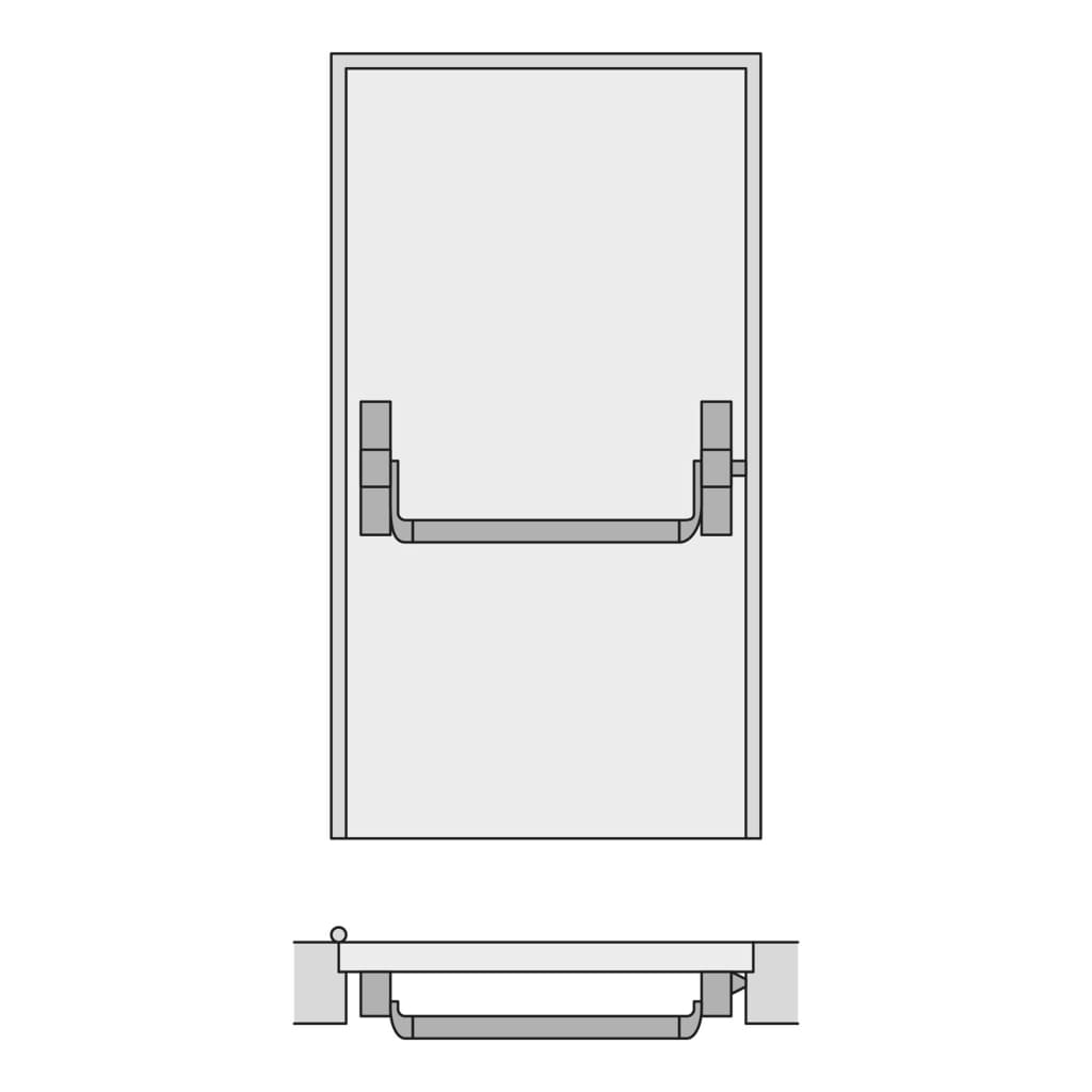 Tesa Universal Single Panic Latch