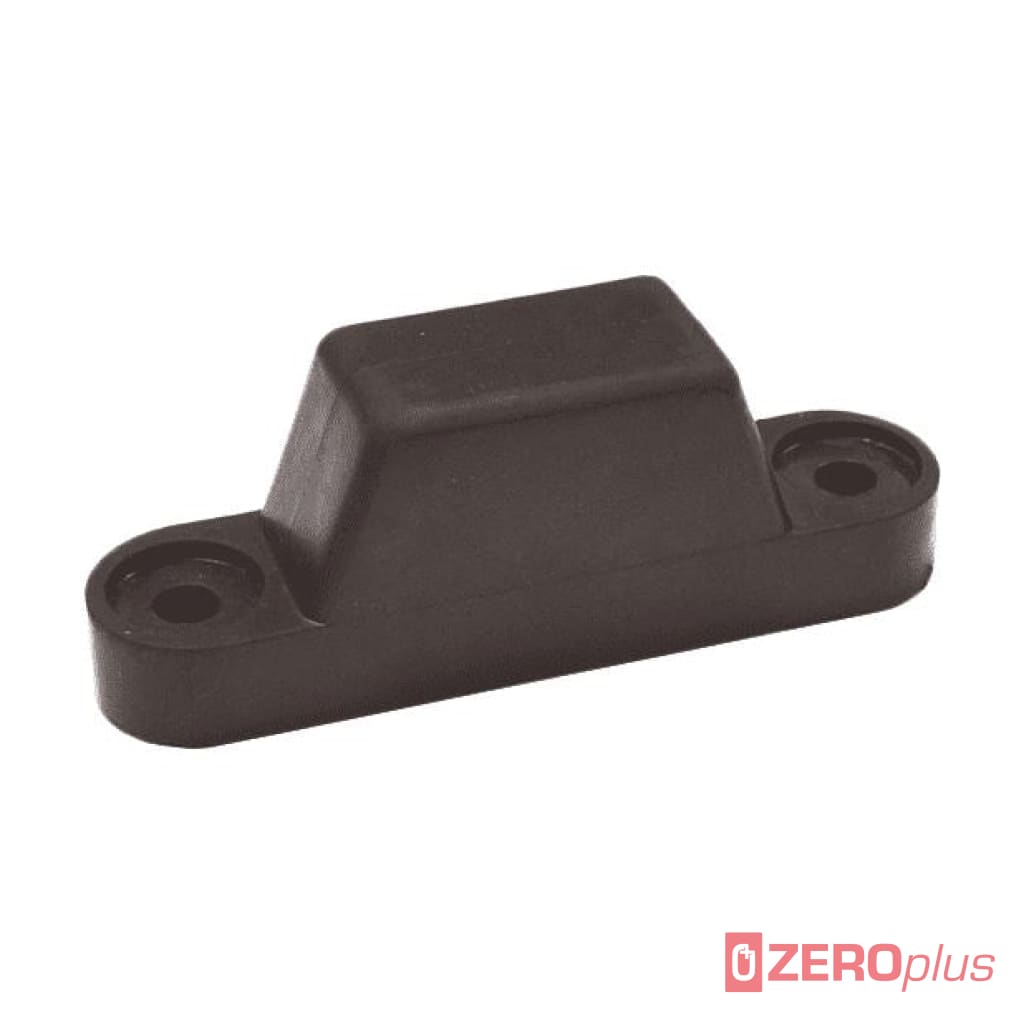 Top-Hat Rubber Buffer Black 102X24X38Mm Z115.2