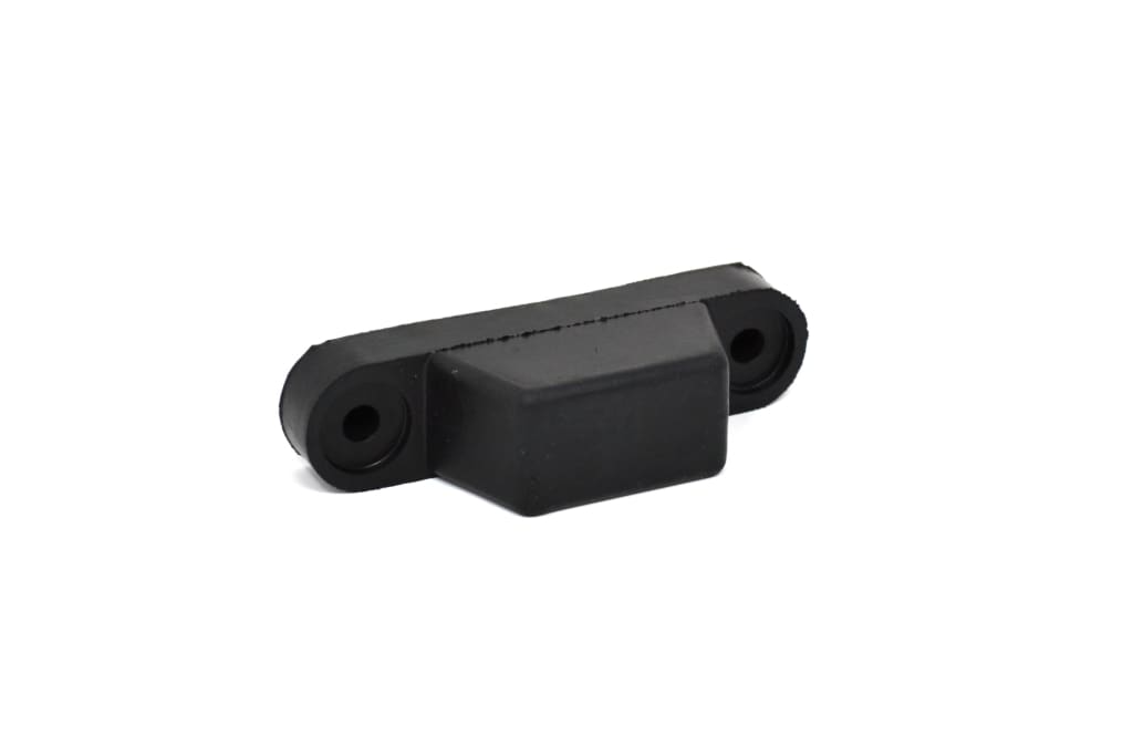 Top-Hat Rubber Buffer Black 102X24X38Mm Z115.2