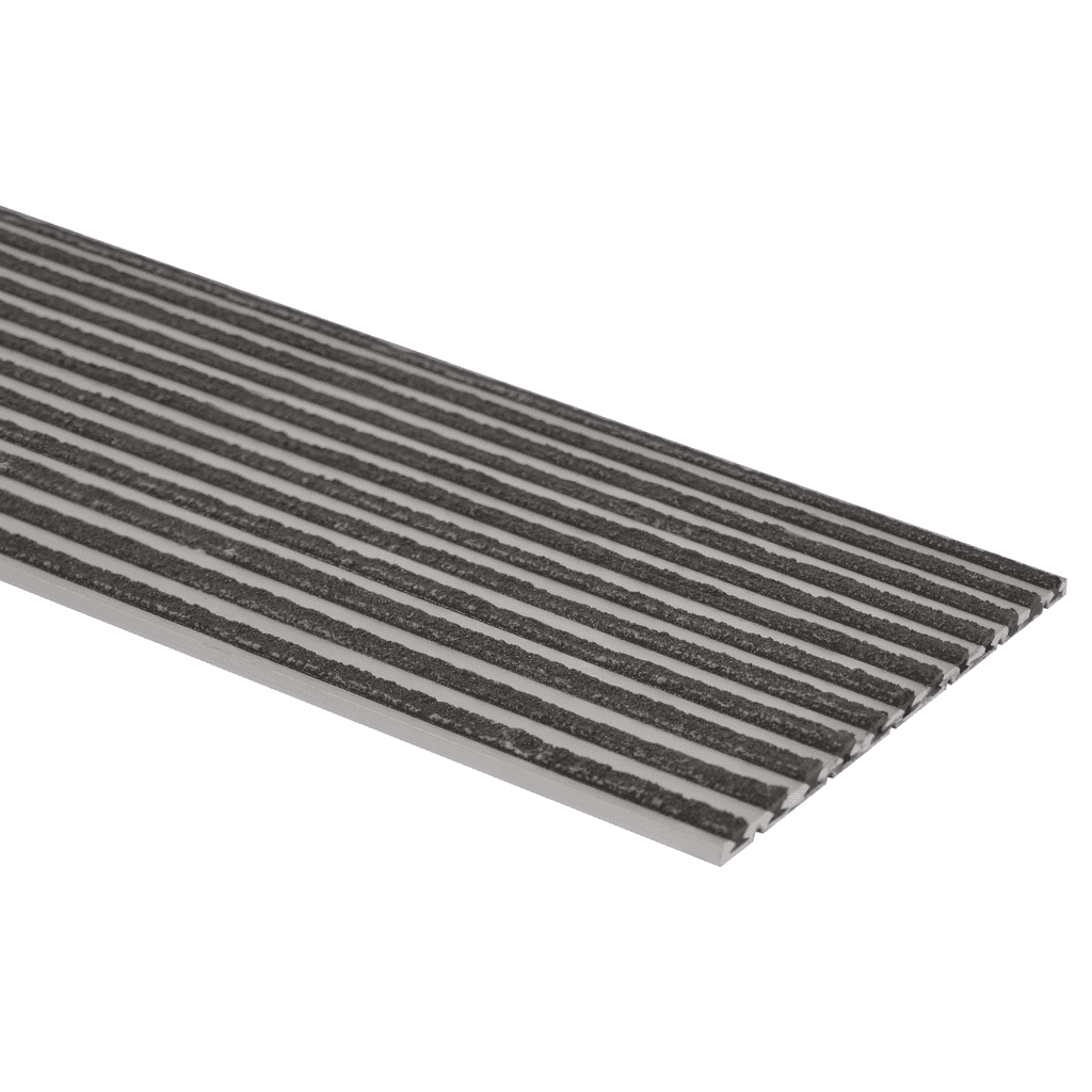 Traction Tread Aluminium Thresholds With Bonded Epoxy Infill