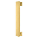 Zeroplus Lock Plate Security Astragals 250Mm High X 50Mm Wide / Polished Brass