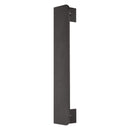 Zeroplus Lock Plate Security Astragals 250Mm High X 50Mm Wide / Powder Coated Black