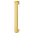 Zeroplus Lock Plate Security Astragals 300Mm High X 50Mm Wide / Polished Brass