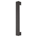 Zeroplus Lock Plate Security Astragals 300Mm High X 50Mm Wide / Powder Coated Black