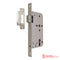 Zeroplus Mortice Night Latch Case Stainless Steel Forend - Z7250 20Mm Wide Square